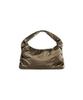 Abeehums Glossy Mini Tote Bag Abh348-702 Khaki