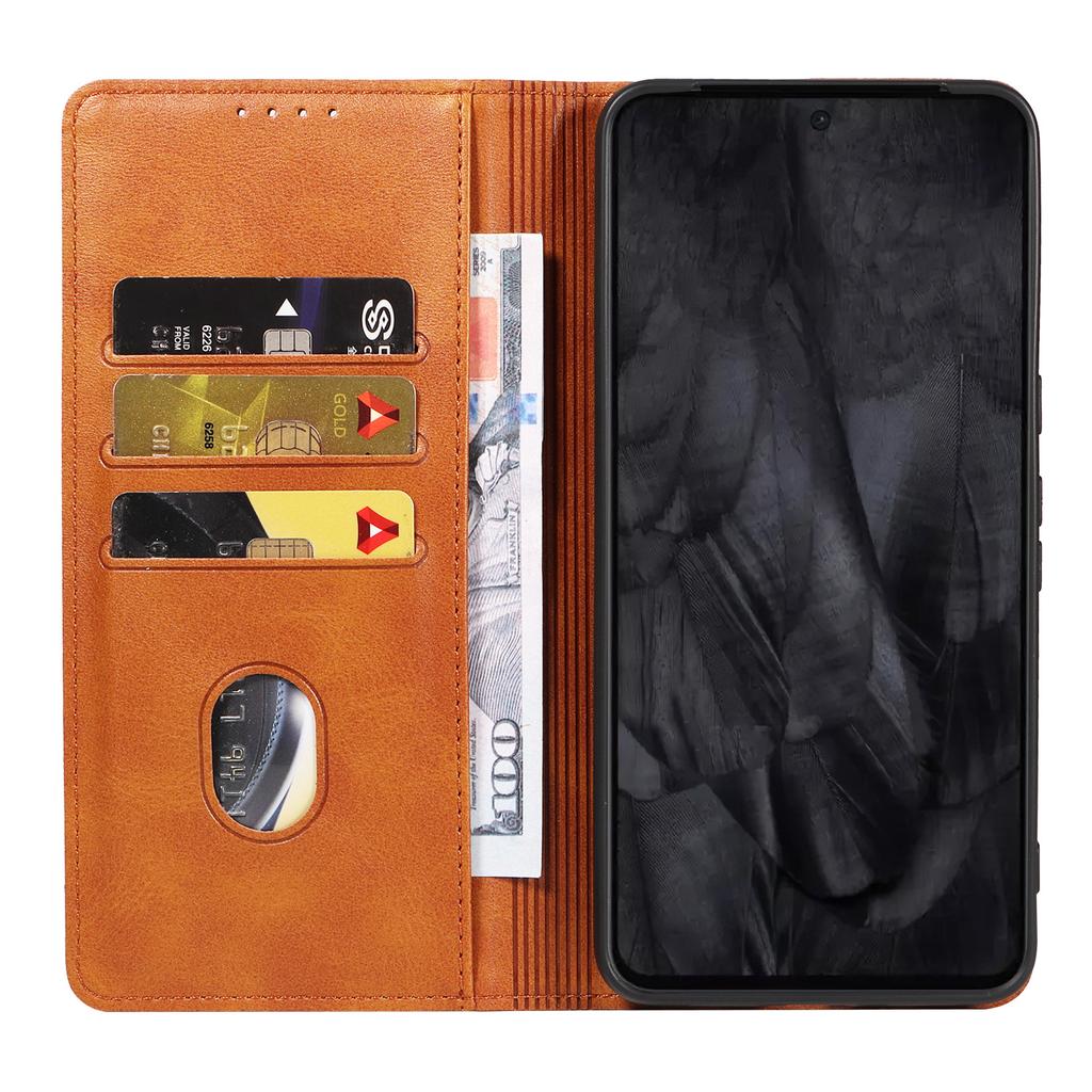 Magnetic Business Flip Wallet Leather Phone Case for Google Pixel 10 Pro XL 9 8 7 6 5 4 3 XL