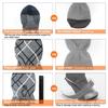 4PCS Anti-Slip Dog Socks Paw Protector Traction Wear Knitted Pet Socks Adjustable Indoor And Outdoor Non-Slip Socks For Pets.