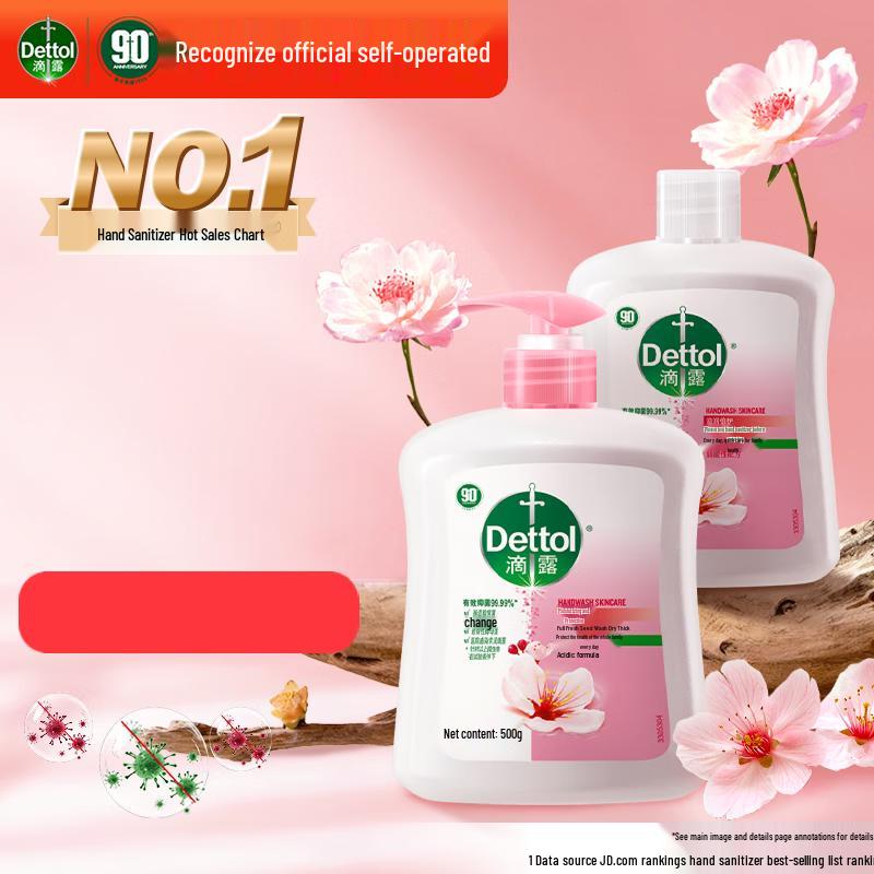 

Dettol Moisturizing Antibacterial Hand Wash