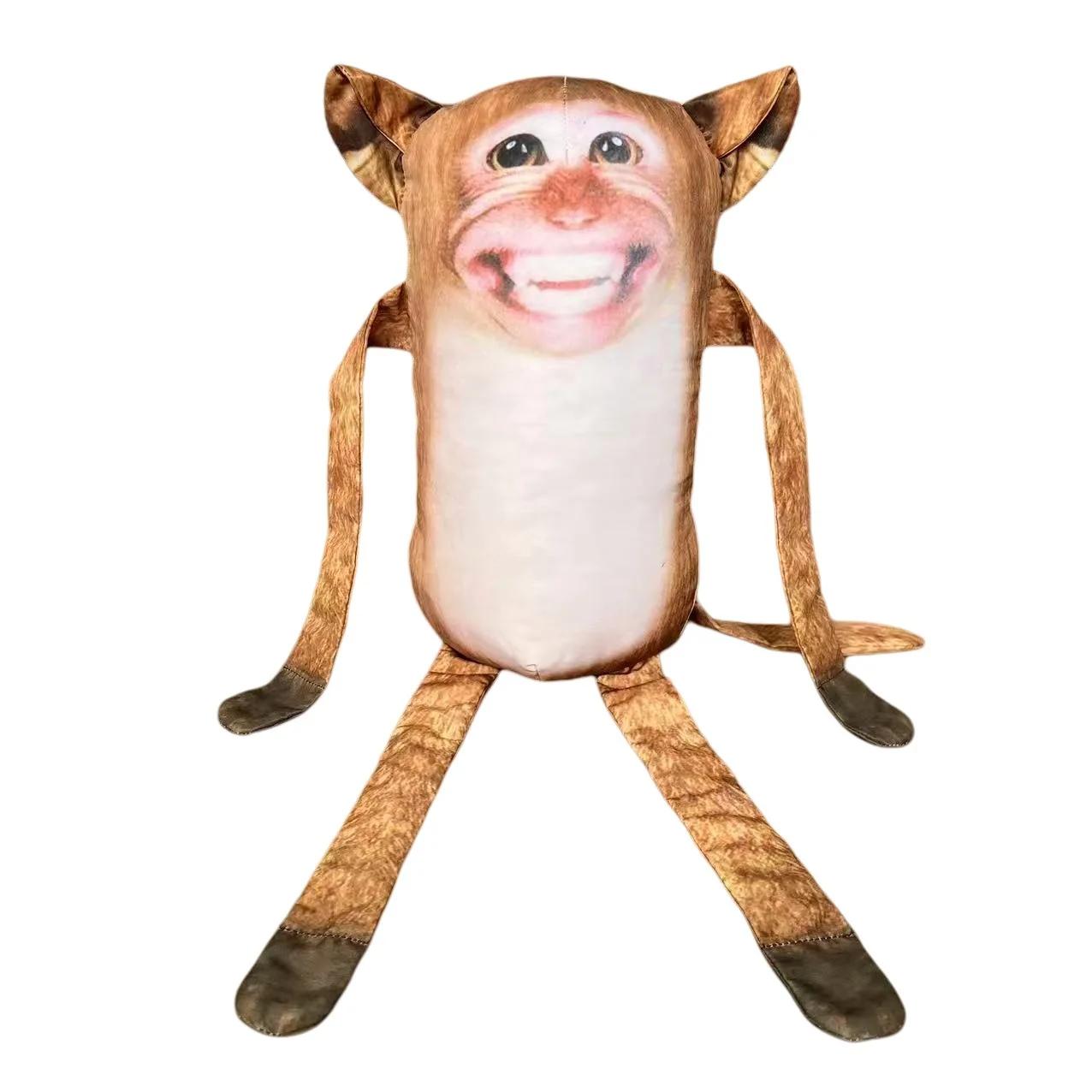 

Плюшевые игрушки «Обезьянка в обнимку», мягкая игрушка «Спящая обезьянка», плюшевые куклы для украшения, кавайные плюшевые игрушки «Обезьянка», подарок на день рождения 28 см жёлтый