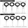 18pcs Car Terminal Removal Kit Box Wire Plug Connector Extractor Puller Release Pin Extractor Set Terminal Plug Repair Tools