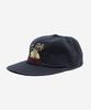 HELLO SUNRISE Palm Tree Logo 6Panel Cap_Charcoal