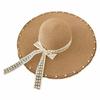 Lightweight Straw Hat Multicolor Sun Block Hat Fashion Big Brim Hat  Beach Use