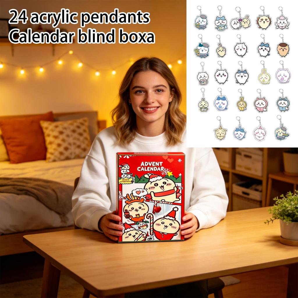 Countdown Calendar with 2D Flat Single-Sided Printed Acrylic