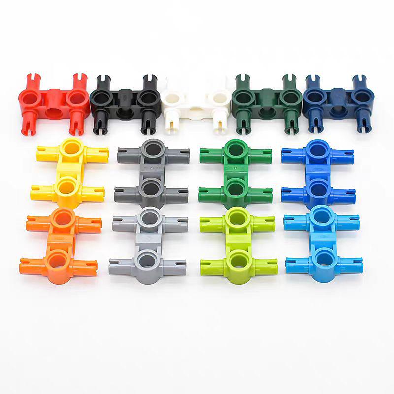 Compatible LEGO 3x3 H-Beam Stud Connector 48989, MOC Technic Loose Parts, 1KG