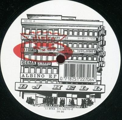 12-Zoll Schallplatte DJ HELL - Albino EP EFA122706 1995 Deutschland Dance & Electronica Gebraucht