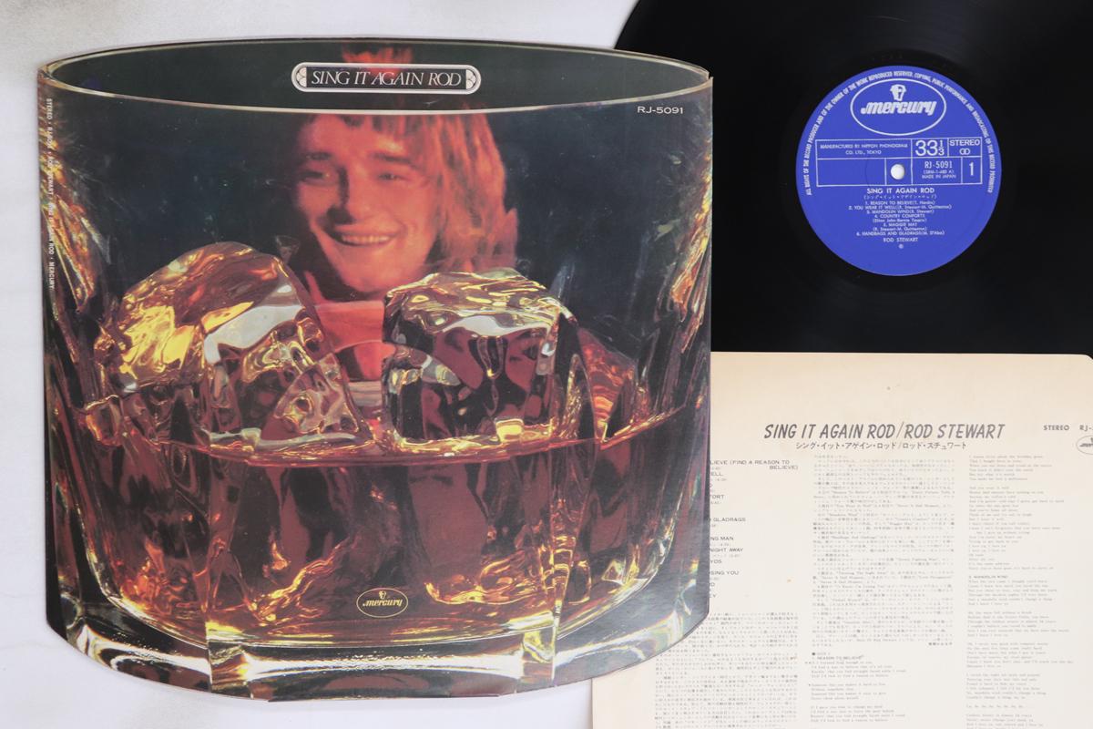 

LP Record ROD STEWART - Sing It Again Rod RJ5091 MERCURY 1973 Japan Rock Used