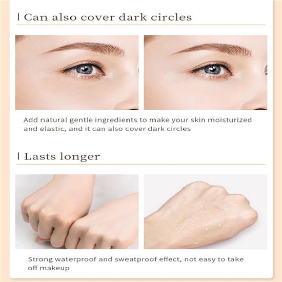 Makeup Cushion CC Stick Concealer Moisturizing Isolation Oil Control Liquid Foundation Natural Color Cosmetics