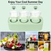 Summer Ice Mould Cube Trays Ice Making Beverage Cup Maker Circle Ice Shape Silicone Molds For Stanley Cup ST Accessories