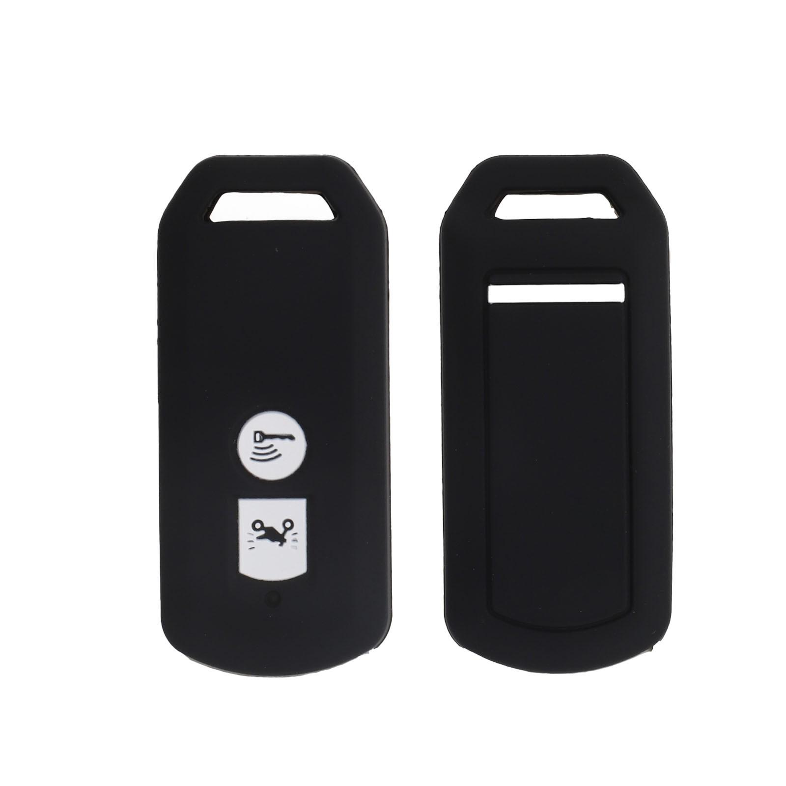 Secure Silicone Key Cover For For PCX 150 For XADV For SH125 Remote Case чёрный