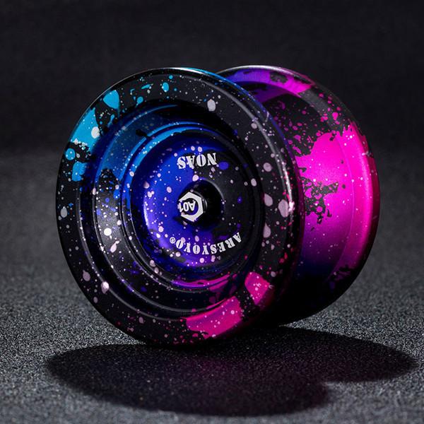 YoYo Toy Yoyo Professional Magic Yoyo Metal Yoyo with 10 Ball Bearing Alloy Aluminum High Speed Unresponsive Yoyo for Kids Adult