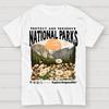 National Parks Unisex 100% Cotton Summer Casual Cool Loose T-Shirt