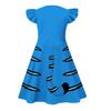 KPop Demon Hunters Messenger Cat Print Girls' Princess Dresses