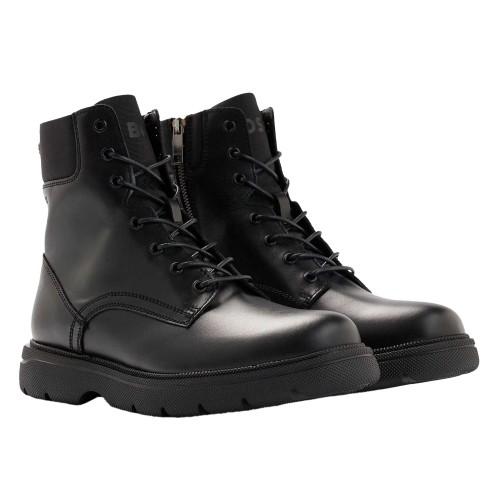 Hugo Boss Mens Jacob Leather Ankle Boots