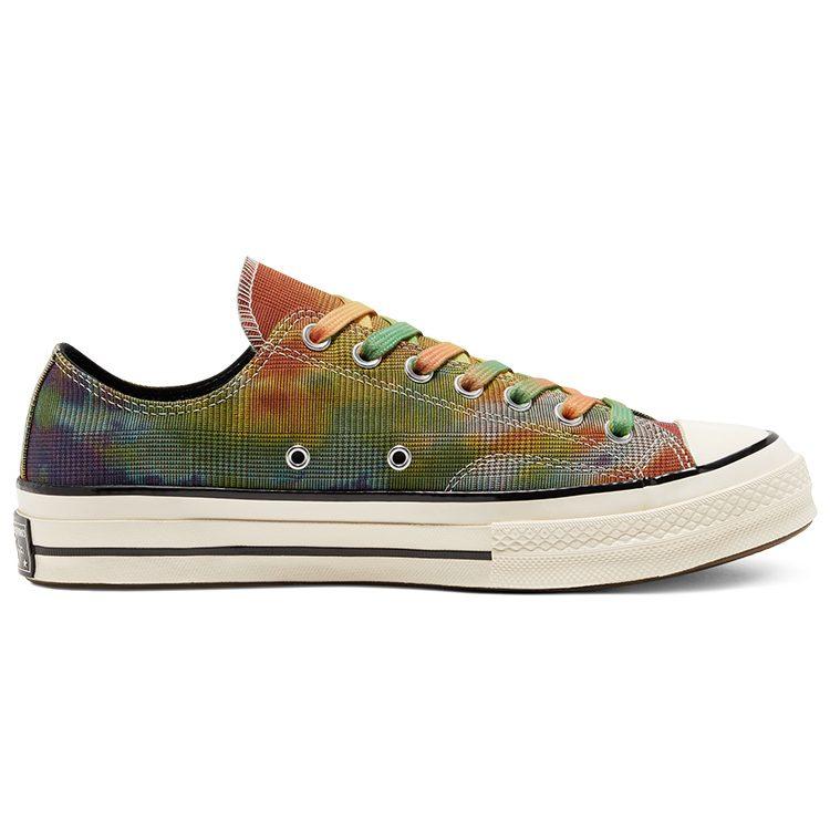 Chuck 70 Converse Basse 'Glen Plaid Tie Dye' 168879C