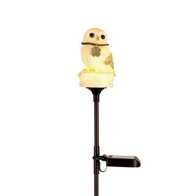 Solar Light Garden Light Stylish Cute Stick Outdoor Waterproof Interior Garden Planter Bird Animal IPX3 Pomie Owl