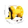 Garden Hose Reel Cart Yellow Hose Reel Cart Water Hose Cart Holds 30m Of Water Pipe