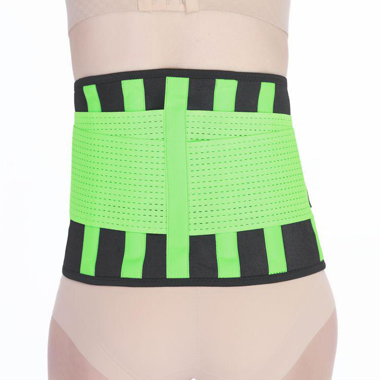 New Style Colorful Sweat Waist Support Belt for Fitness and Slimming