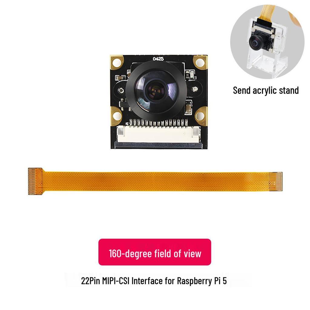 Raspberry Pi 5 HD Camera: 8MP IMX219 MIPI Camera Module