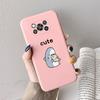 Case For Poco X3 Pro Pocox3 X 3 NFC Cute Heart Flower Back Cover Soft Silicone Matte Protective Funda For Xiaomi Poco X3 Pro Bag