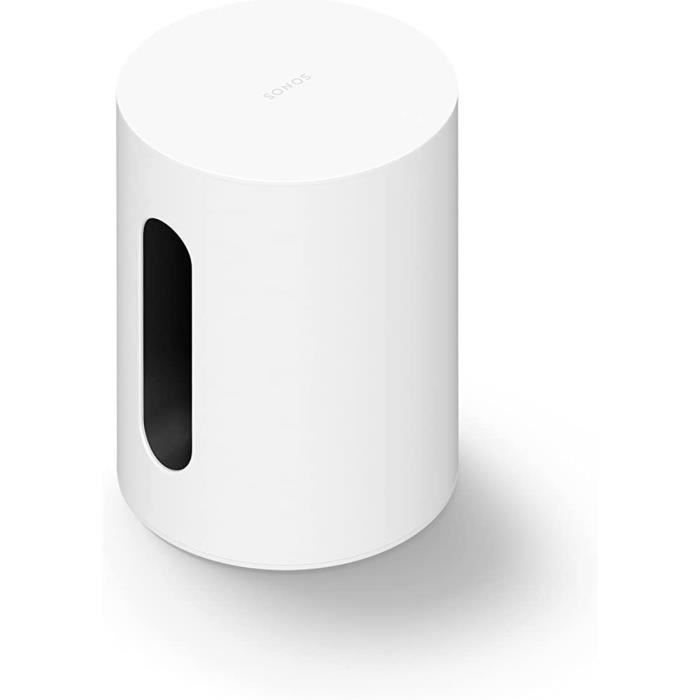 Subwoofer - Sonos - Sub Mini - kabellos - weiß - zwei kundenspezifische Tieftöner