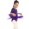 Baletní šaty Dětské Bavlněné Taneční Šaty Baletní Tutu Trikot Dívka Gymnastika Taneční oblečení Kostýmy Balerína