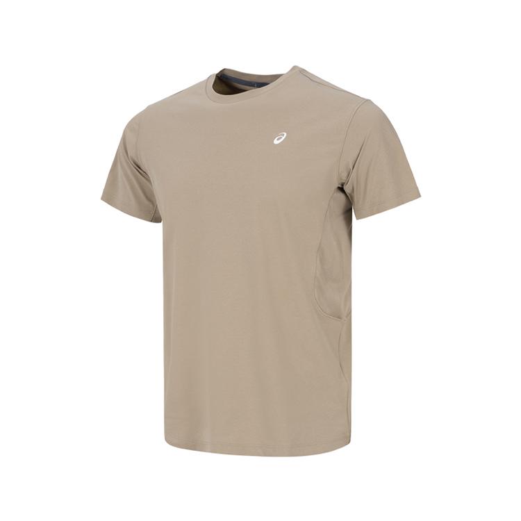 Asics Moisture Wicking Quick Dry Breathable Reflective Crew Neck Running Short Sleeve T-Shirt Men Tops 2031F539-200 M