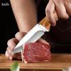 1PC Stainless Steel Kitchen Knife Boning BUtcher Knife 5Cr15 Meat Cleaver Handmade Forged Chef Knives for CookingTools Fruit Knife