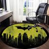 1pc Batman Office Round Area Rug, Under Office Chairs Bedroom Living Room Home Decor, Room Deco, Available in Various Sizes147