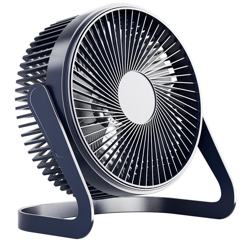 Premium USB Mini Fan - 5.68-inch Silent Desktop Fan for Office & Student Use