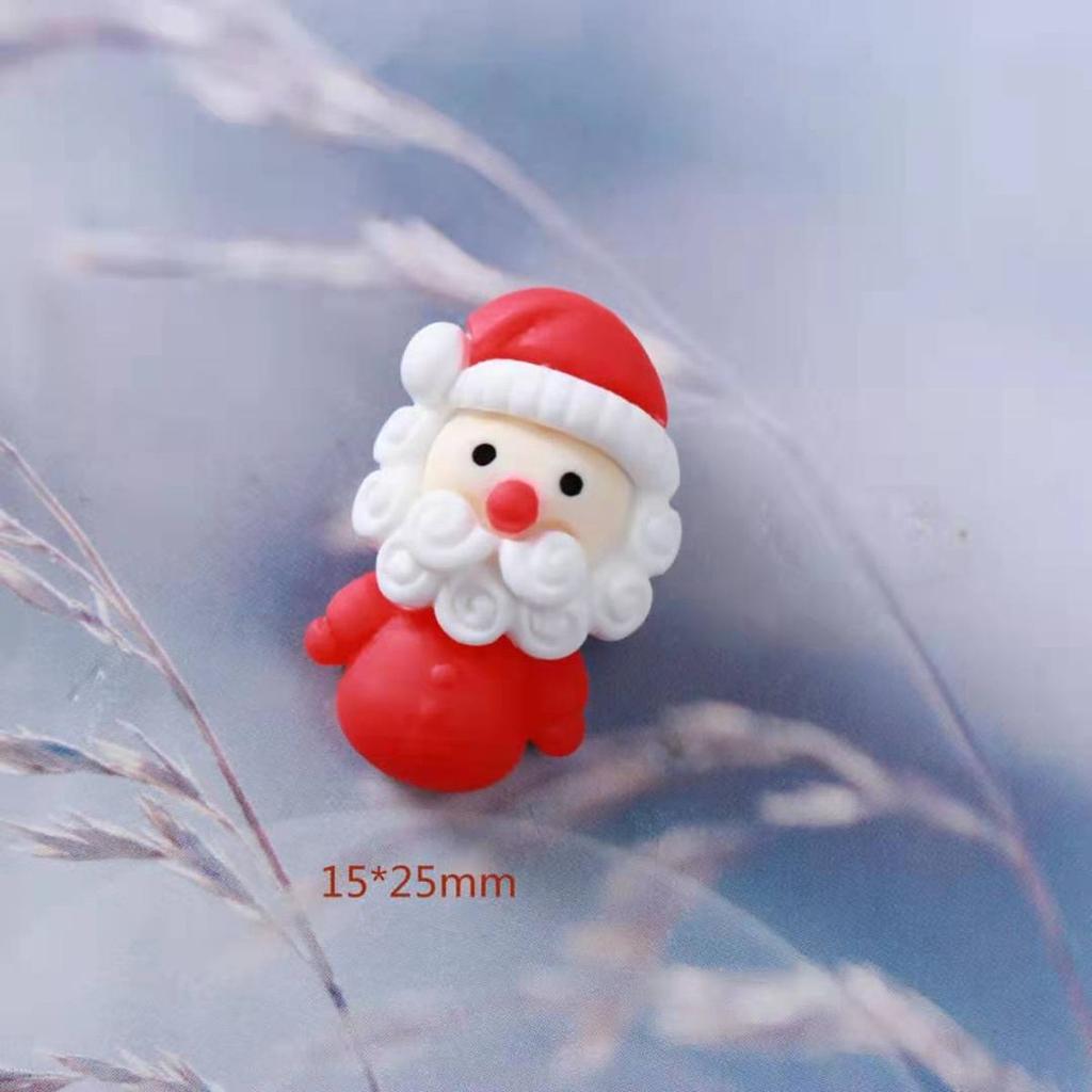 Phone Decoration Cute Scrapbooking Craft Glue Flat Back Cabochon Christmas Decor Embellishment