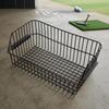 Metal Golf Ball Basket Black Wire Golf Ball Basket Sports Gear Large Capacity Sturdy