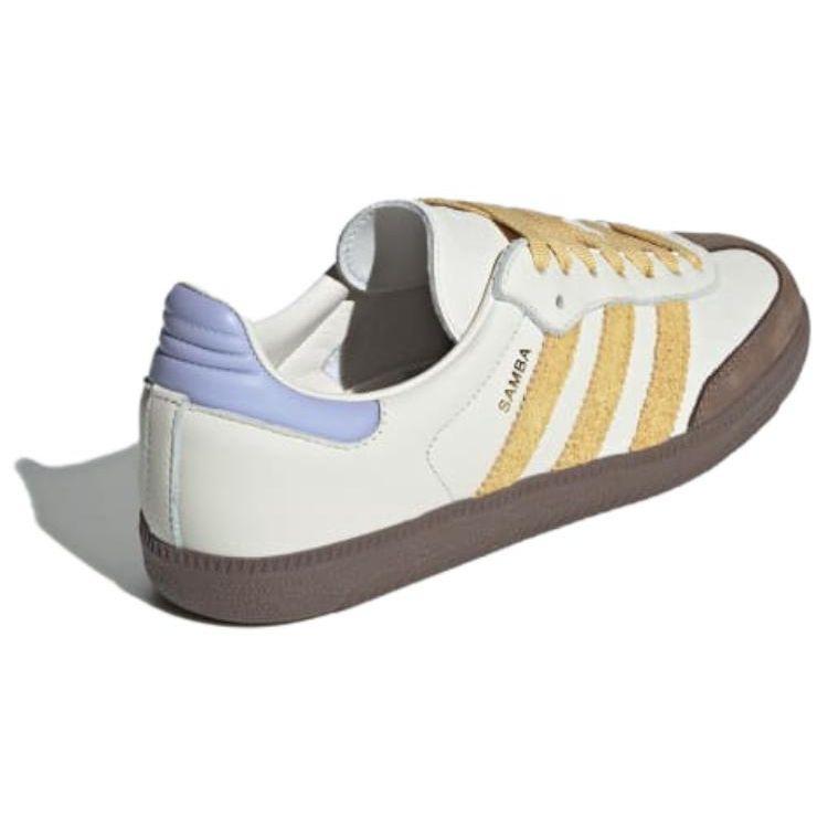 adidas Womens Samba OG Oat Violet Tone Women Sneakers Cream Off-White IE0875