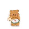 Creative Cute Bear Hanging Hand Towel for Kids - Household or Kitchen Use