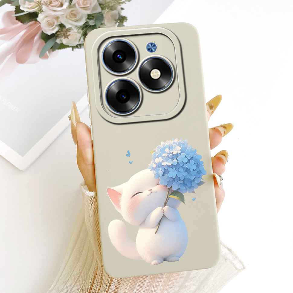 For Itel S23 Plus 4G Case Simple Style Sunset Soft Silicone Back Cover For ITEL S23 Plus 4G Phone Cases Fundas