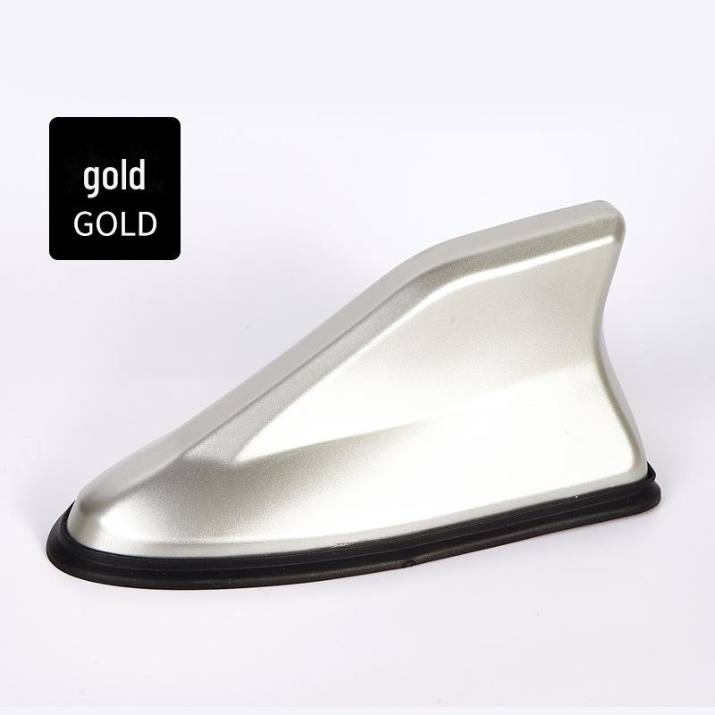 Second Generation Shark Fin Car Antenna - Roof Mount Signal and Decorative Tail Wing.