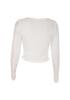 Women's Summer Casual Semi-Sheer Printed Slim-Fit Long-Sleeve T-Shirt
