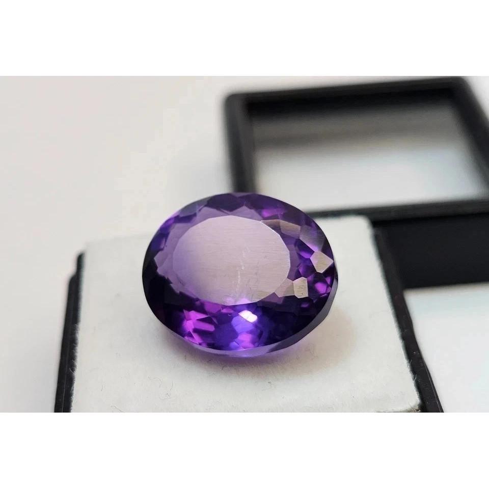 Natural Purple Sapphire Oval Cut 11+ Ct Beautiful Loose Gemstone