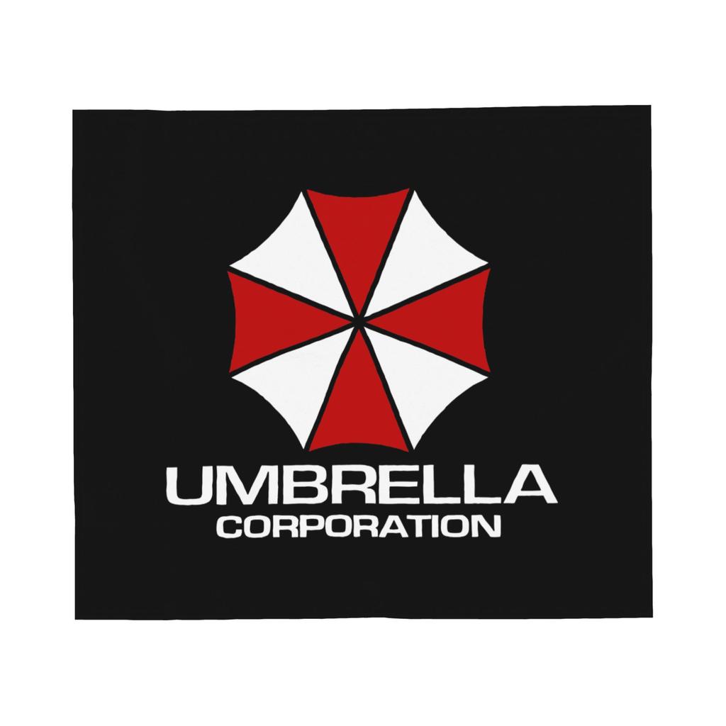 Umbrella Corporation Blanket Flannel Textile Decor Lightweight Thin Throw Blanket for Bedding Bedroom Bedding Throws