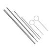 6pcs Anti Allergy Snake Sexing Probe Round Head Reptile Sexing Probe  Sex Detection