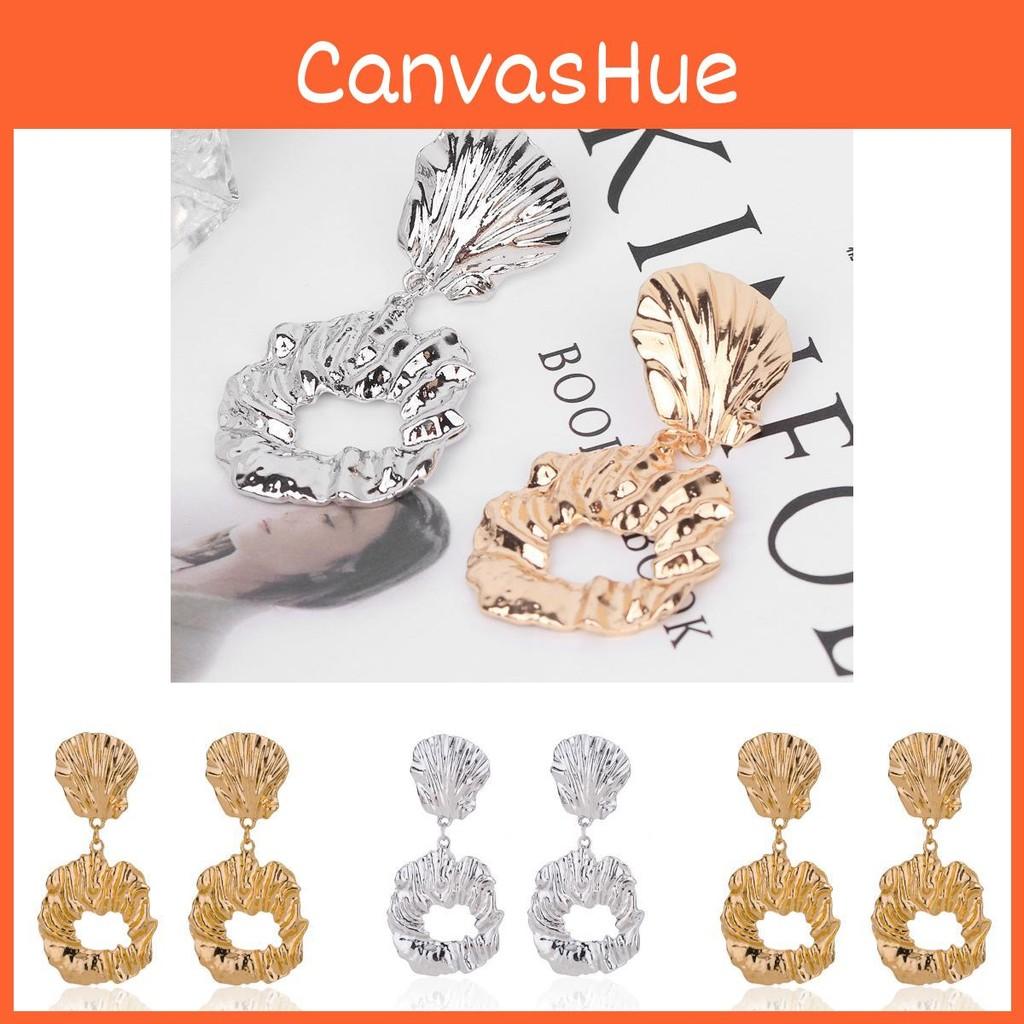 Chic Geometric Alloy Earrings Versatile Street Style Trendy Accessories Fashion