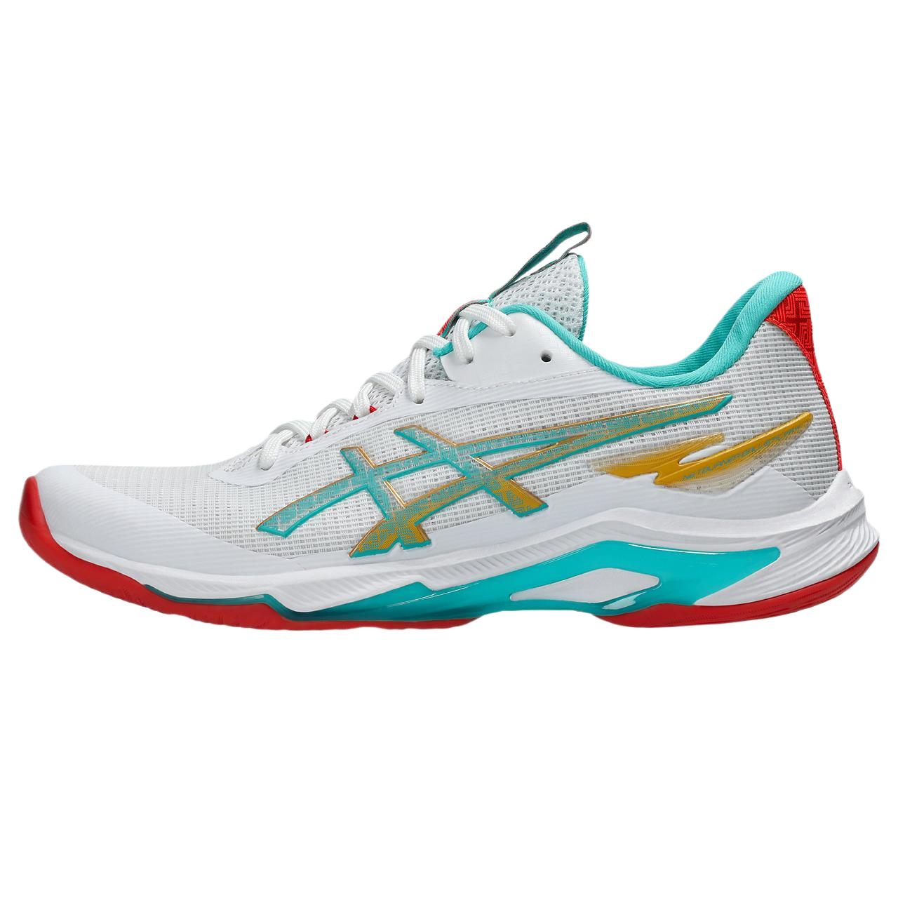 

Кроссовки ASICS Netburner Ballistic FF 4 Белый Морское стекло (Женский)(1052A090-960) 40.5