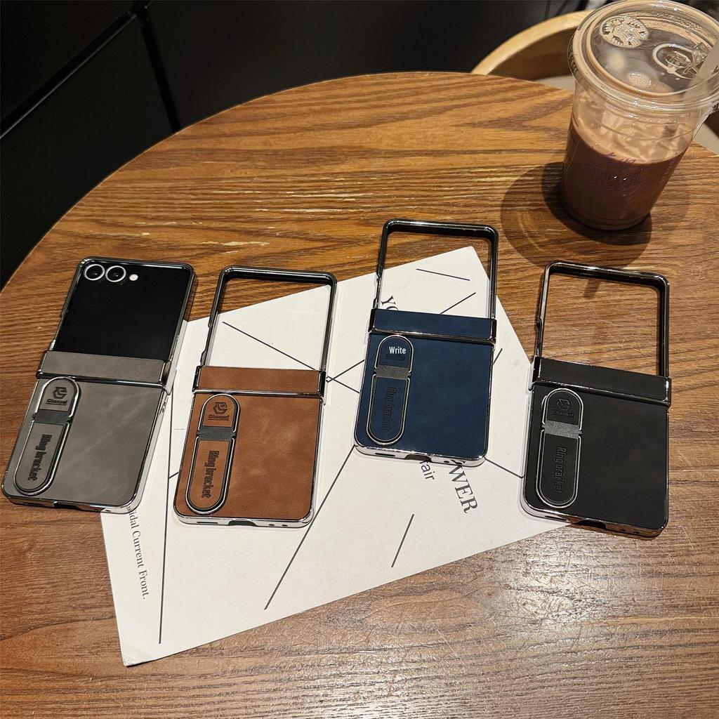 Samsung Z-Flip 7/6 Opvouwbare Valbestendige Hoes met Vingertopstandaard