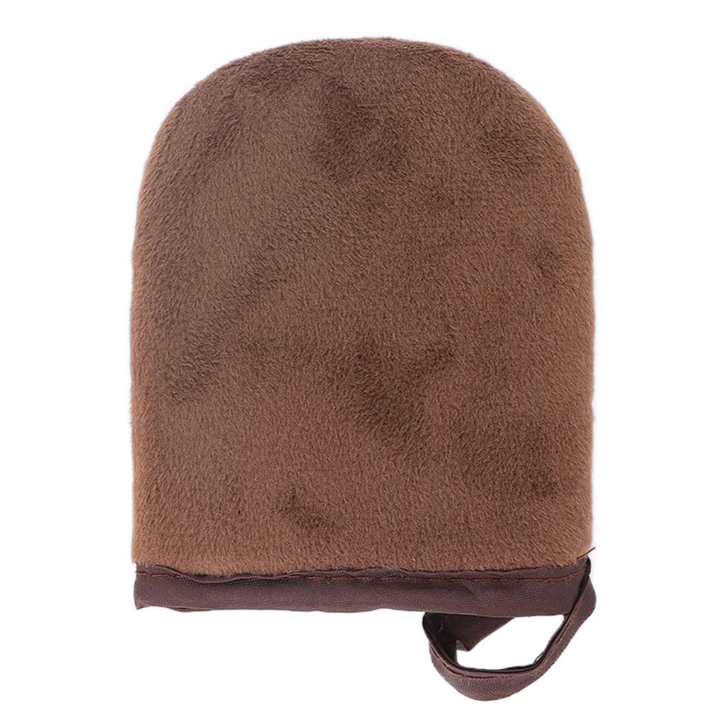 Tanning Mitts Flocking Self Tanner Mitten Lotion Applicator Small Sunless Tanner MittBrown