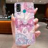For Honor 9X Lite JSN-L21 JSN-L22 JSN-L23 Case Clear Fashion Butterfly Flowers Soft TPU Silicon Cover Honor 9XLite Phone Casing