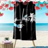 Naruto Anime Print Beach Towel, Large Soft Quick Dry Towel for Beach Camping Swimming