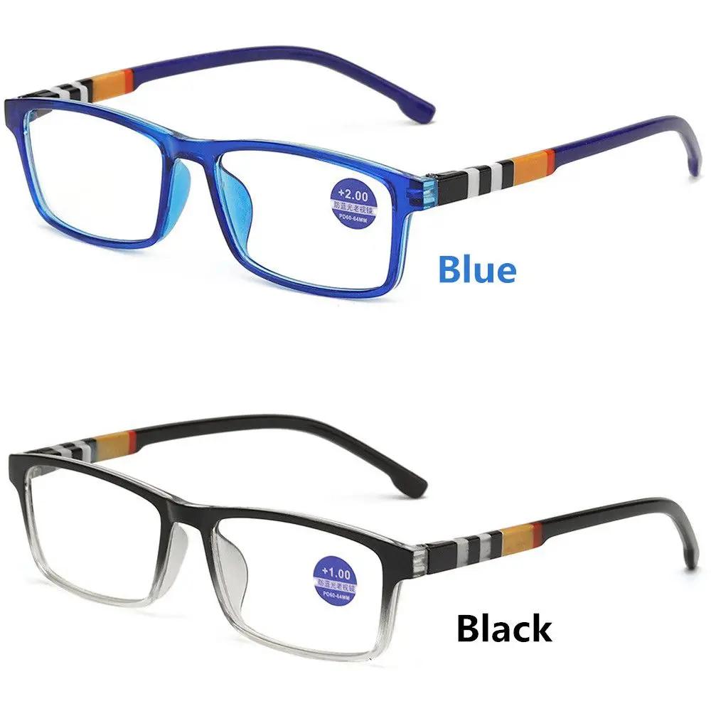 Fashion Anti-Blue Light Reading Glasses Urltra-Light Eye Protection Men Women Elegant Comfortable Eyeglasses