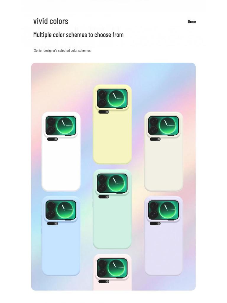 Xiaomi 17 Pro Max Liquid Silicone Anti-Drop Phone Case