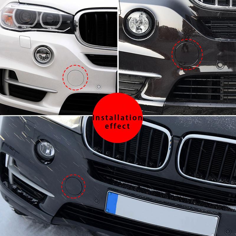 51117378591 For BMW X5 Front Bumper Towing Hook Hole Cover F15 Front Bumper Trailer Cover 2013-2018